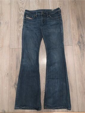 Vintage Y2K Diesel Lowky B.C. Low-Rise Bootcut Flare Jeans Size: 25x32